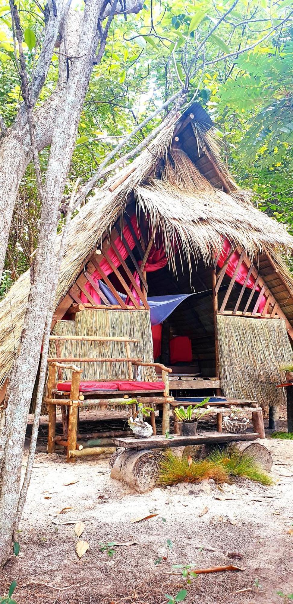 Hotel Crusoe Koh Takiev Island Koh Ta Kiev Zimmer foto