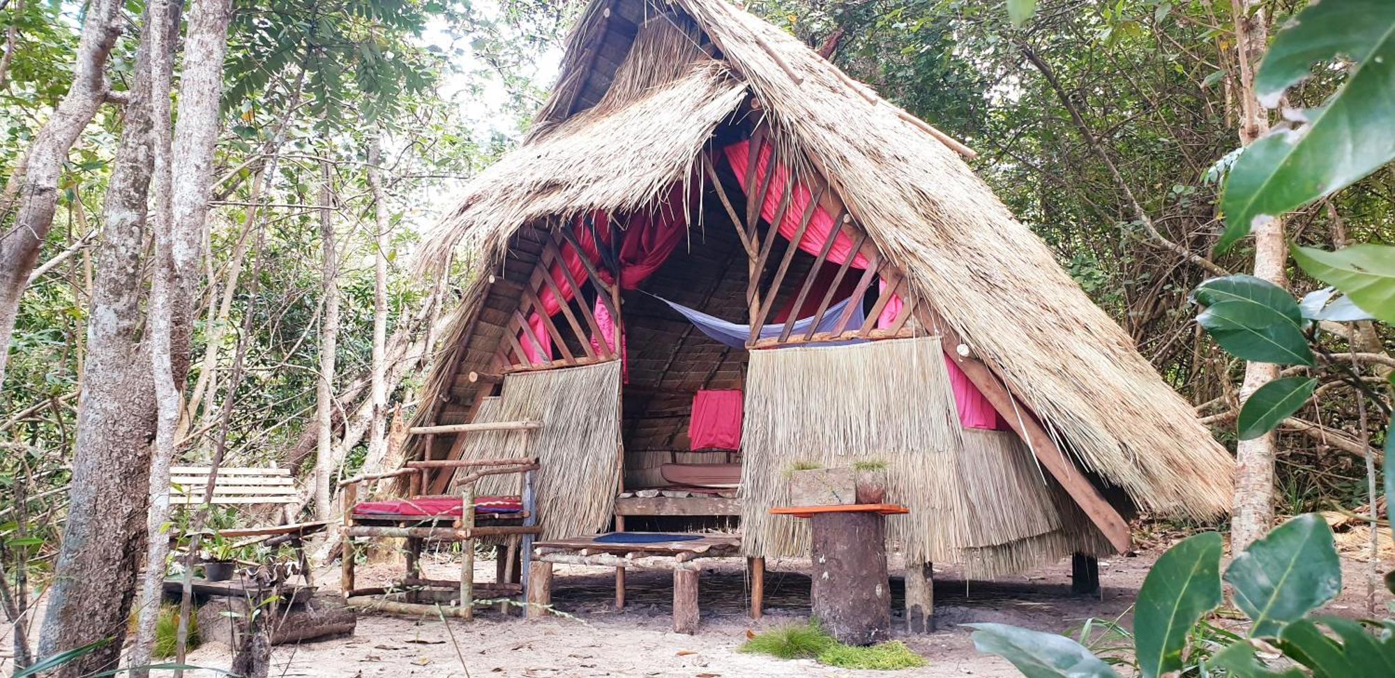 Hotel Crusoe Koh Takiev Island Koh Ta Kiev Zimmer foto