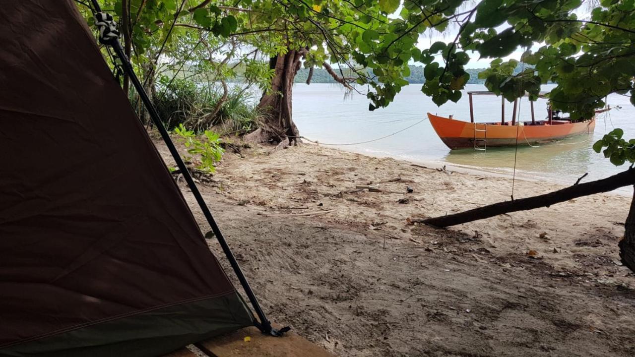 Hotel Crusoe Koh Takiev Island Koh Ta Kiev Exterior foto
