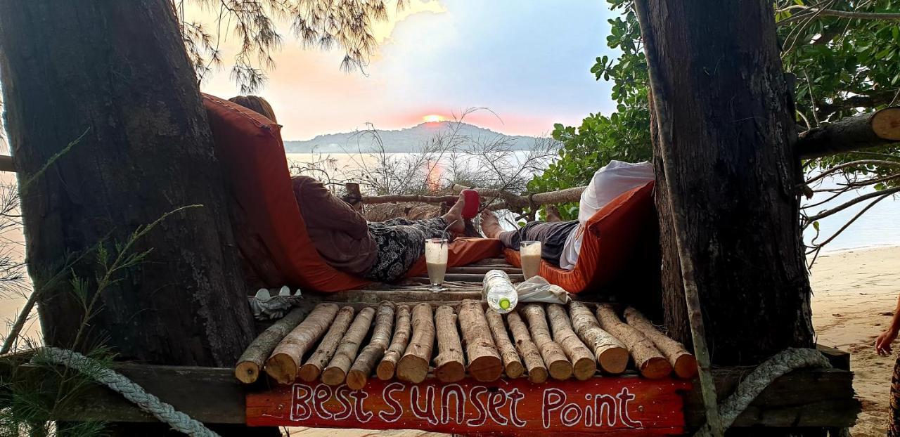 Hotel Crusoe Koh Takiev Island Koh Ta Kiev Exterior foto