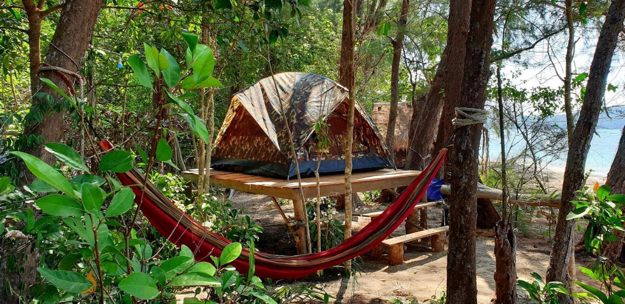 Hotel Crusoe Koh Takiev Island Koh Ta Kiev Exterior foto